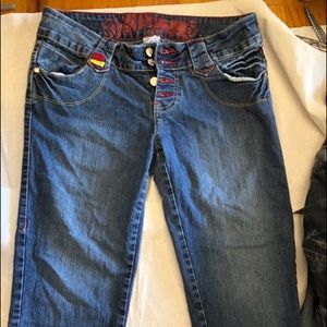 Mecca Femme capris jeans size 7/8